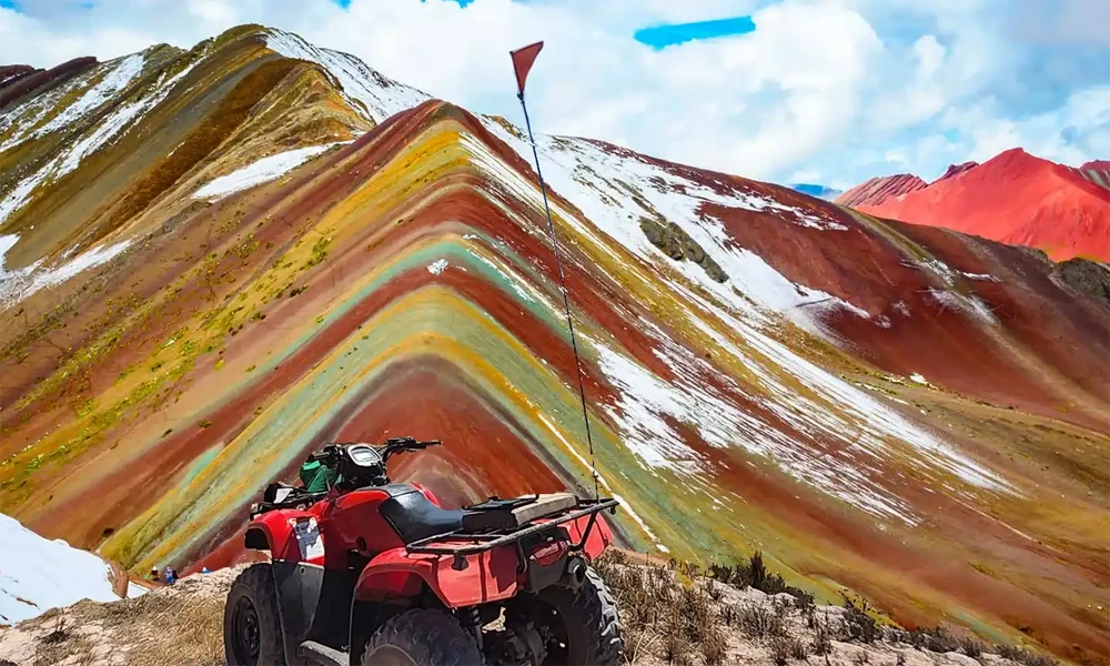 ATVs na Rainbow Mountain