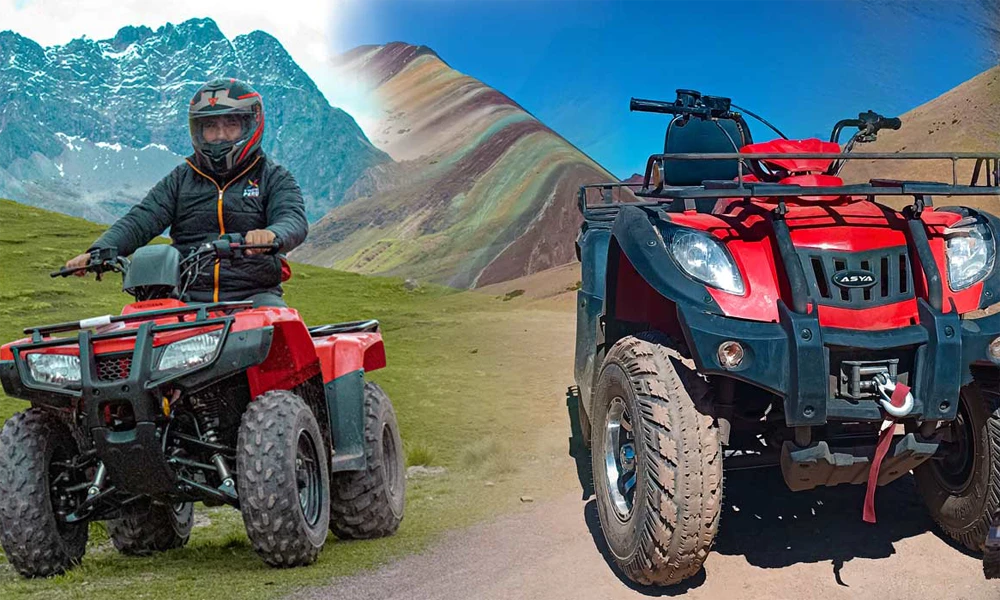 ATVs na Rainbow Mountain