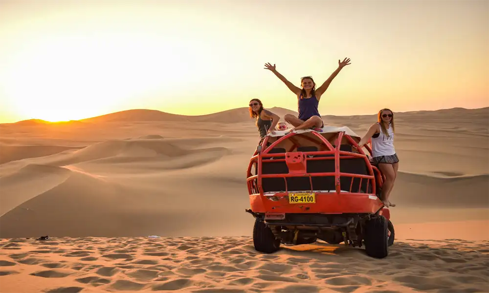 Ballestas Islands and Huacachina Tour from Lima | Nature, Oasis, and Adventure in the Peruvian Desert