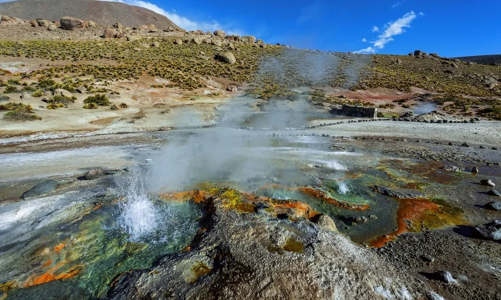 Golden Dawn at the Tatio Geysers