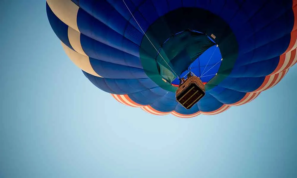 Sunrise in Cusco from a Hot Air Balloon