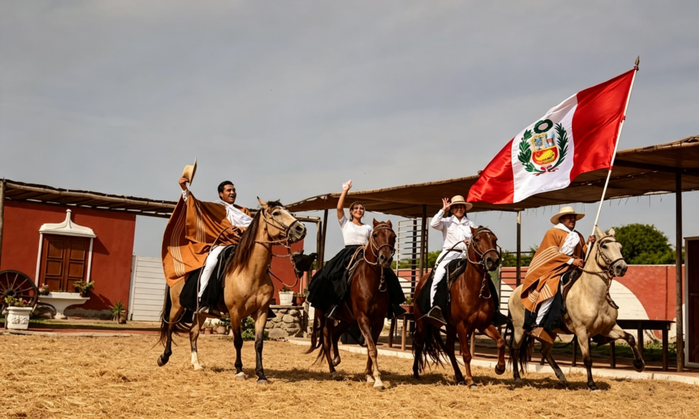 Espetáculo de Marinera e Cavalos de Passo, Paixão Cultural