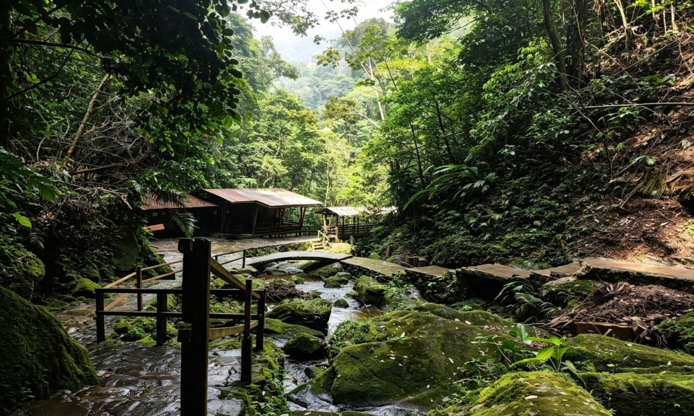 Excursion to the Ahuashiyacu Waterfall in the Conservation Area